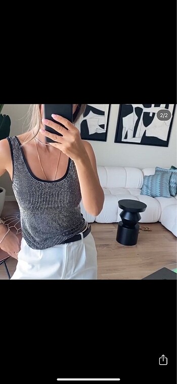 l Beden Dilvin taşlı bluz