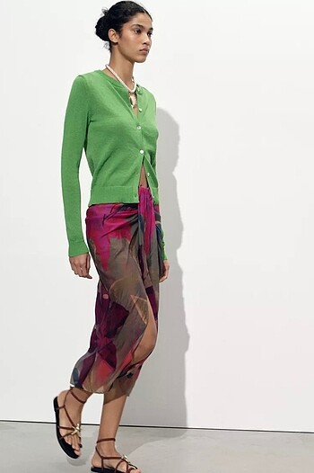 Zara basic hırka