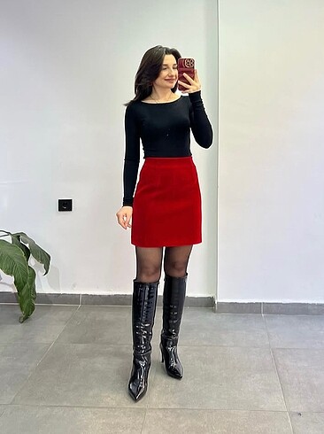 Beymen Club Kadife mini etek
