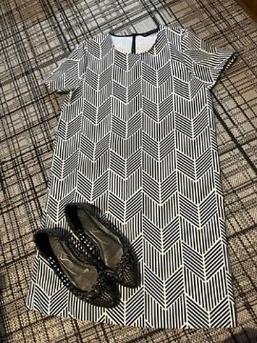 Zara vintage elbise