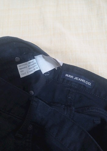 33 Beden Lacivert Loose Fit Denim Mini Şort