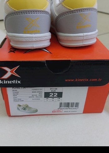 Kinetix Beyaz Erkek Çocuk Günlük Spor Ayakkabı - Görsel 4