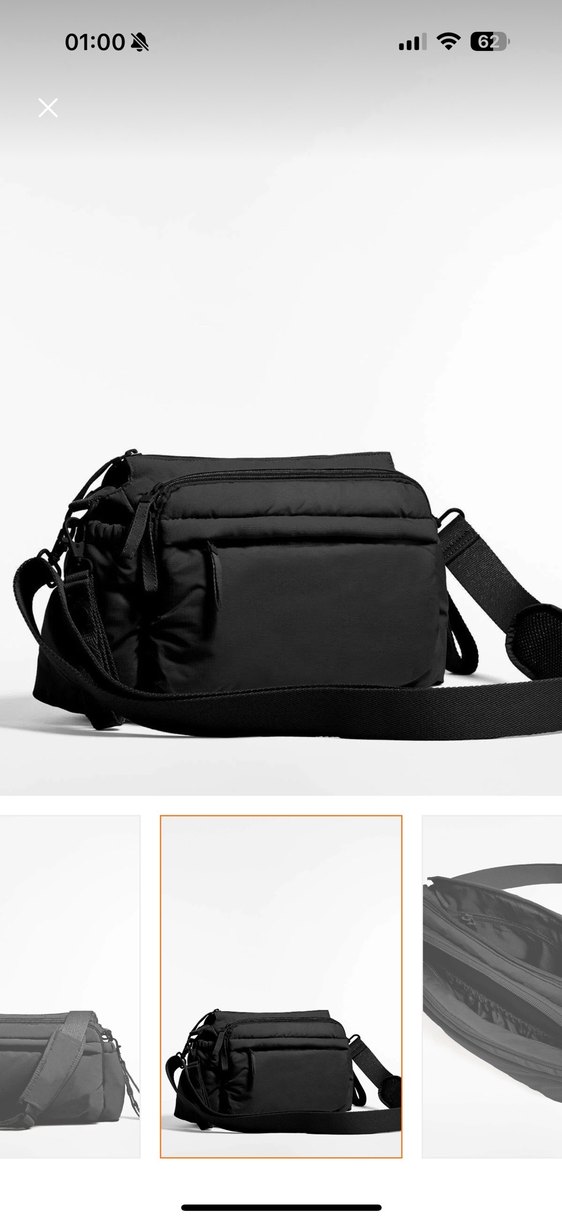 Oysho Siyah Anne Bebek Çantası - Görsel 2