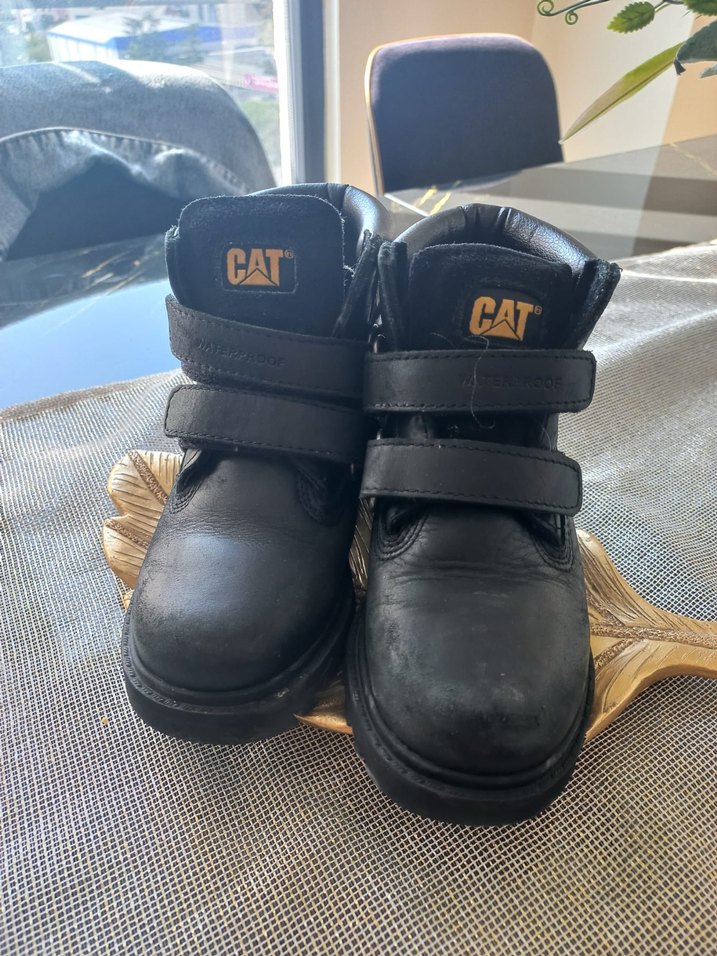 Siyah CAT Erkek Çocuk Lastik Bot - Görsel 2
