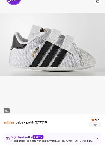 Adidas bebek ayakkabısı - Görsel 6