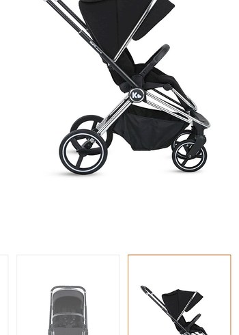 Kraft Queen PR Siyah Travel Sistem Bebek Arabası - Görsel 3