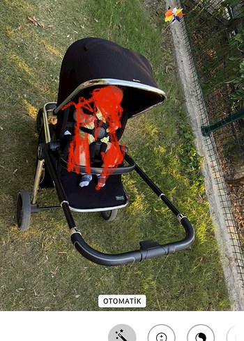 Kraft Queen PR Siyah Travel Sistem Bebek Arabası - Görsel 9