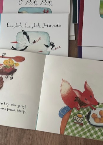 Kumdan kale yayınları tekerlemeler 16 adet kitap - Görsel 2