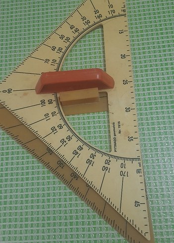 Açıölçer ve Cetvel Seti - Görsel 2