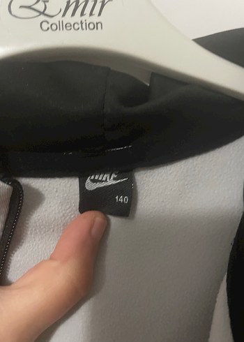 Nike Gri Erkek Çocuk Fermuarlı Ceket - Görsel 2