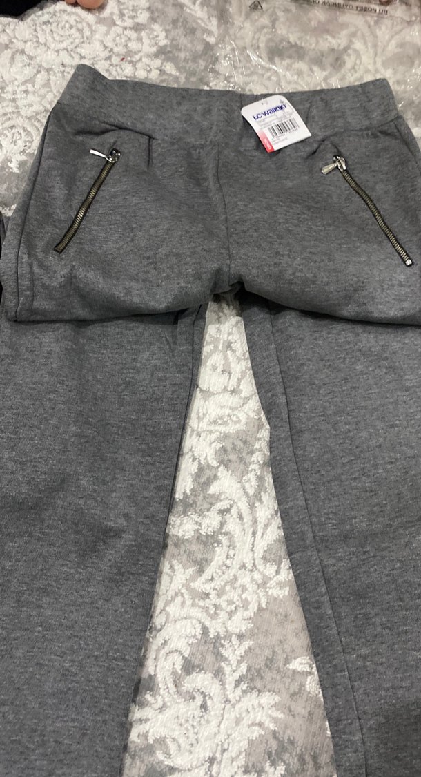 Gri Fermuarlı Eşofman Altı - Görsel 3