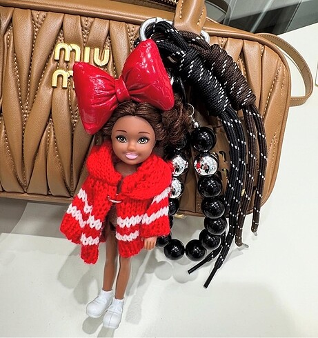 Barbie çanta charm & anahtarlık charm