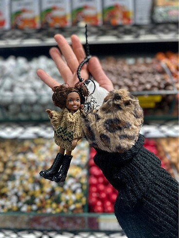  Beden Barbie çanta charm & anahtarlık charm