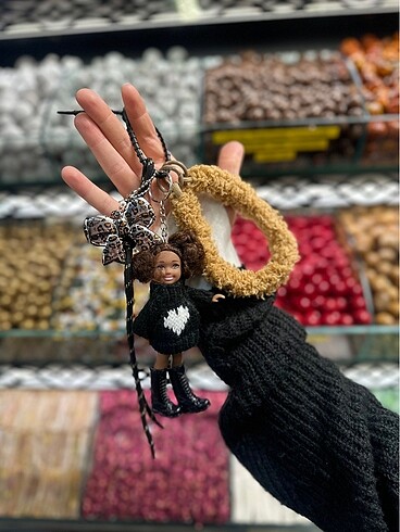  Beden Barbie çanta charm & anahtarlık charm