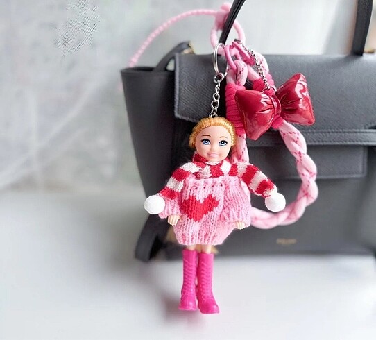 Barbie çanta charm & anahtarlık charm