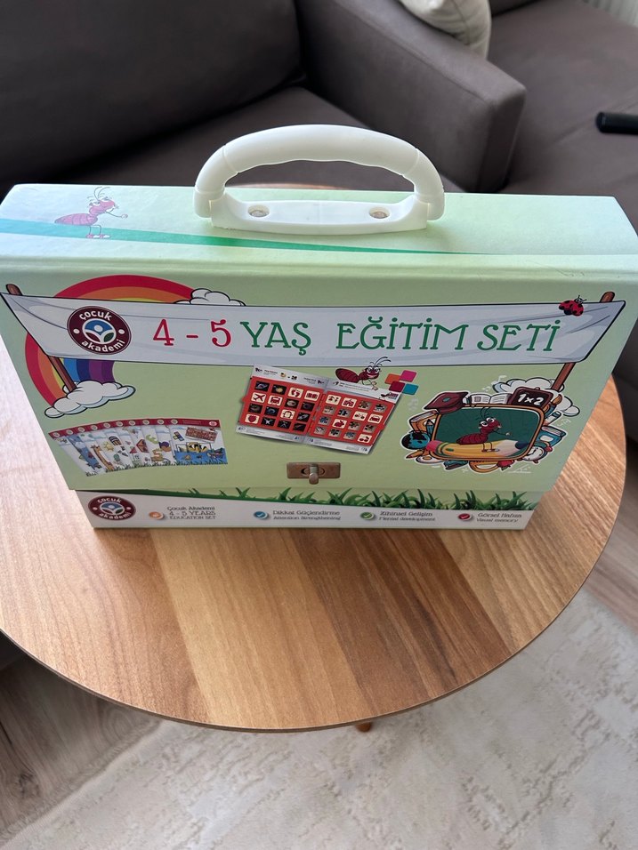 4-5 Yaş Çok Renkli Eğitim Seti - Görsel 2