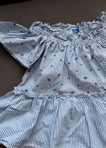 Fırfırlı Kız Bluzu - Görsel 2