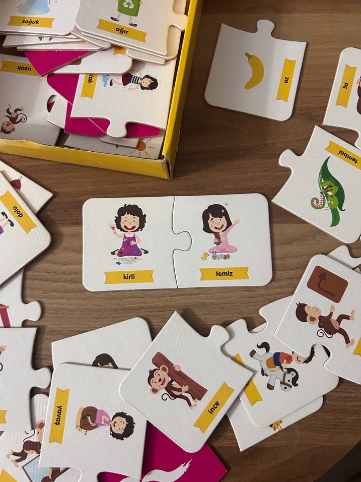 Zıt Anlamlı Sözcükler Eğitici Oyuncak - Görsel 3