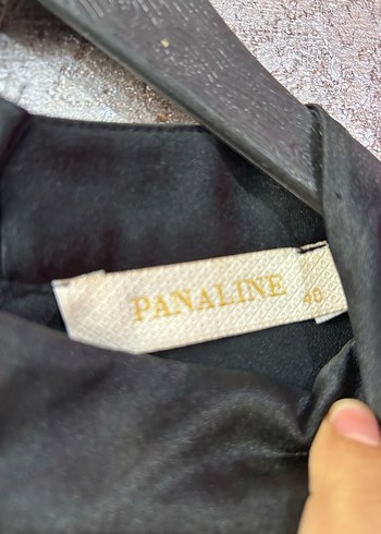 Uzun Kollu İşlemeli Siyah Gotik Elbise - Görsel 7