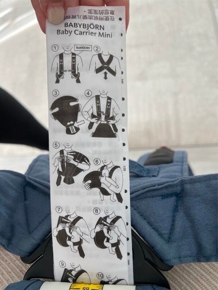 BabyBjörn Mini Kanguru Mavi - Görsel 5