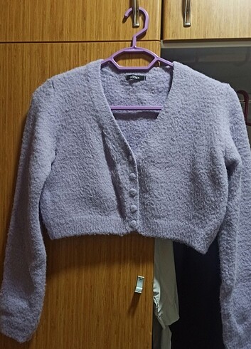 Crop hırka 