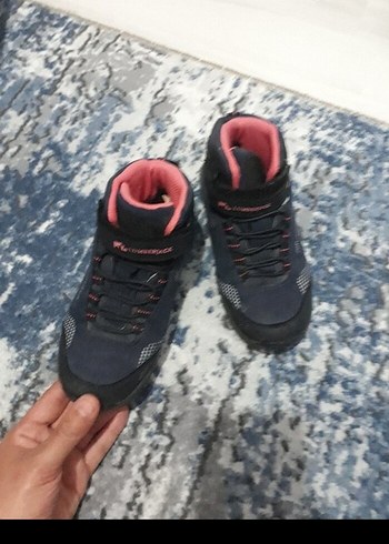 Kız Çocuk Pembe Bağcıklı Sneaker