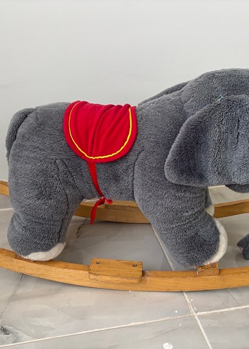 Fisher Price Gri Fil Peluş Oyuncak