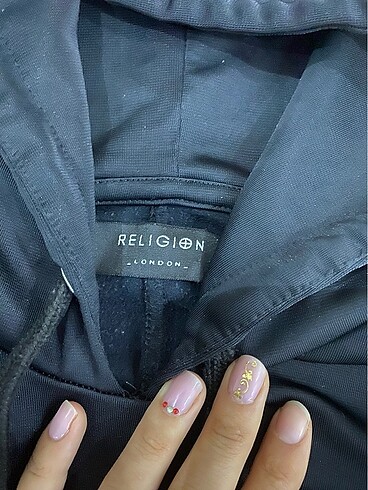 xs Beden siyah Renk Religion İtalyan marka sweat spor