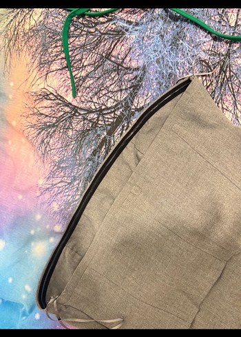 Gri Straplez bluz defacto - Görsel 3