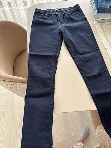 38 Beden lacivert Renk Skiny pantolon