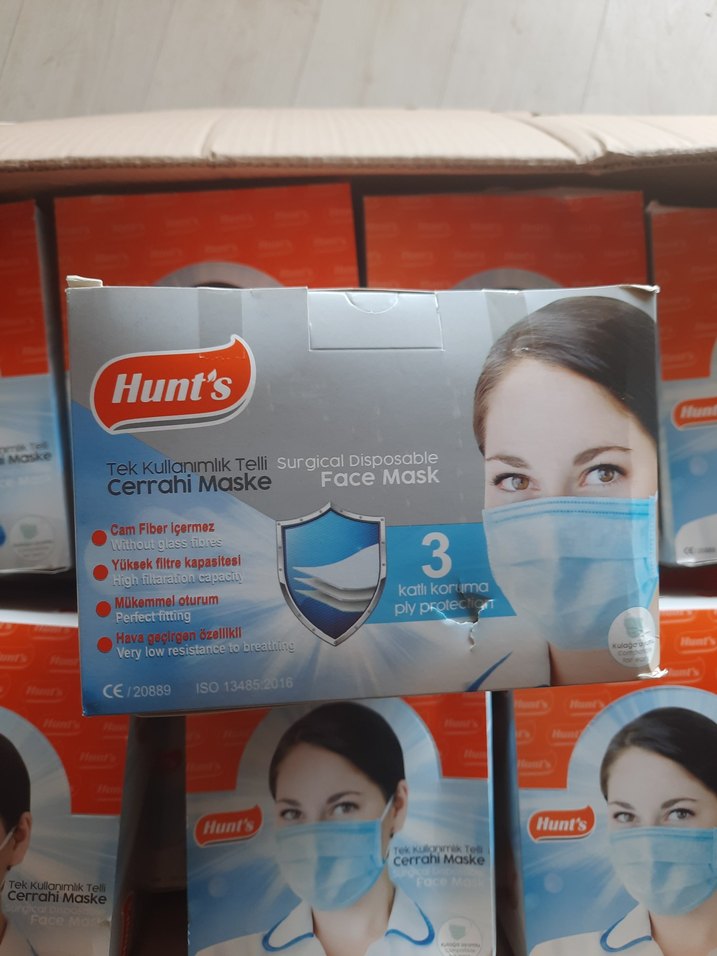 3 katlı maske - Görsel 2