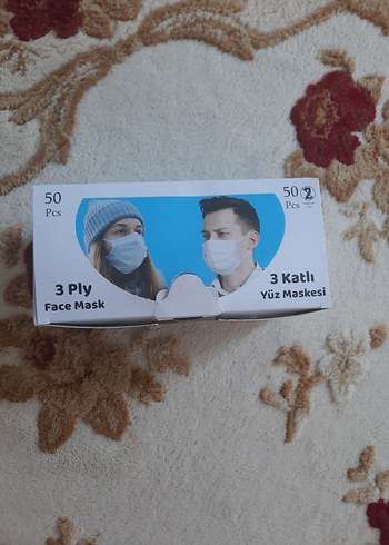 Beden Renk 3 Katlı maske 50 Adet