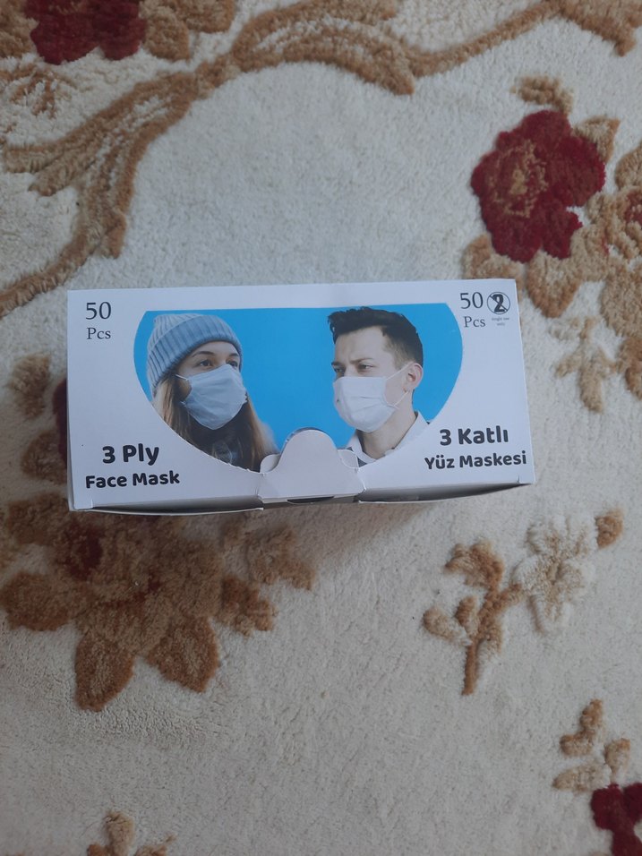 3 Katlı maske 50 Adet - Görsel 4
