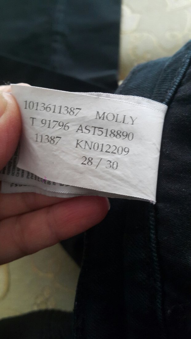 Siyah Kadın Denim Pantolon - Görsel 5