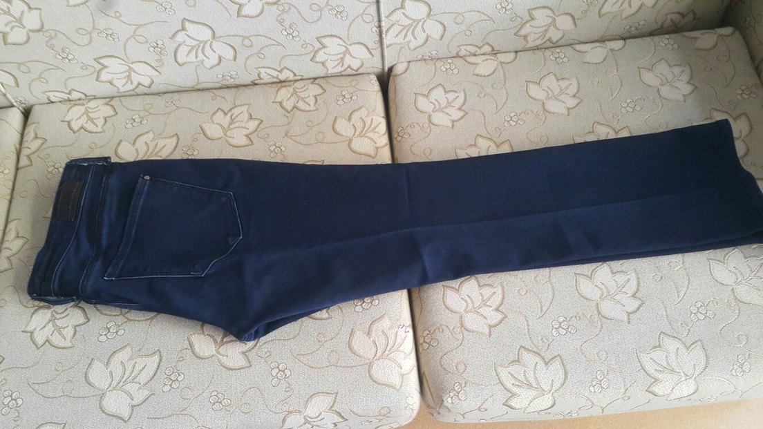 Kadın Mavi Denim Pantolon - Görsel 2