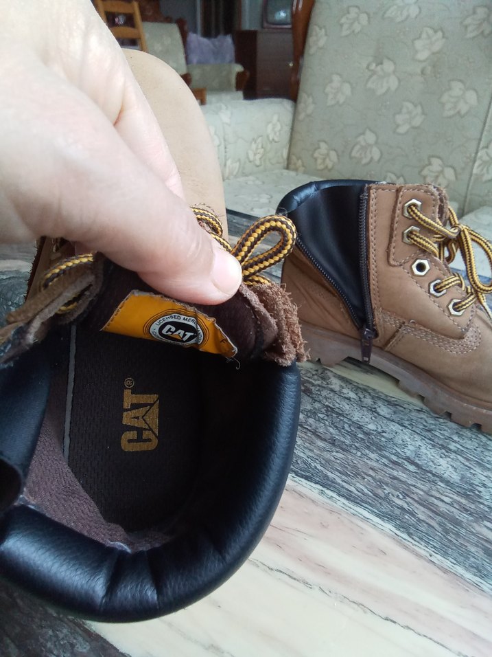Caterpillar Kahverengi Erkek Outdoor Bot - Görsel 5