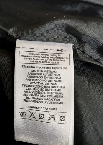 Erkek veya kız Çocuk Turkuaz Kapüşonlu Fermuarlı kuş tüyü mont. - Görsel 3