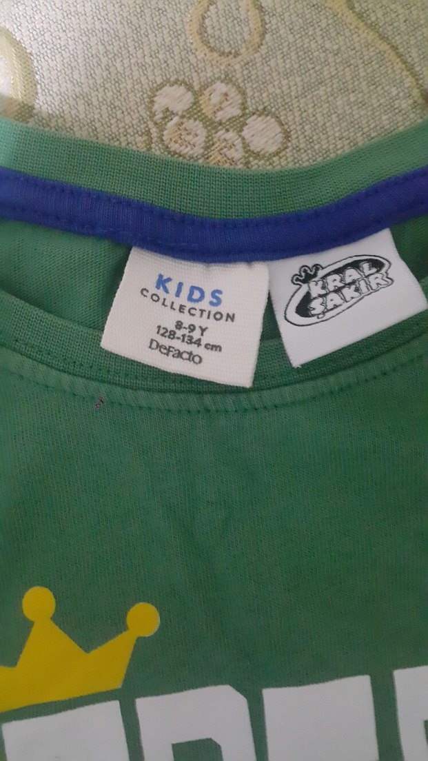 Erkek Çocuk Uzun Kollu Yeşil Sweatshirt Kral Şakir - Görsel 2