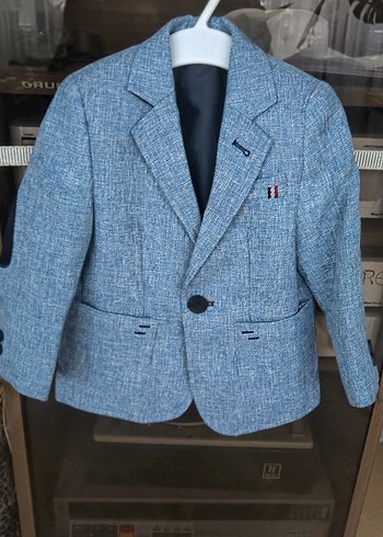 Erkek Çocuk mavi Spor Ceket - Görsel 2