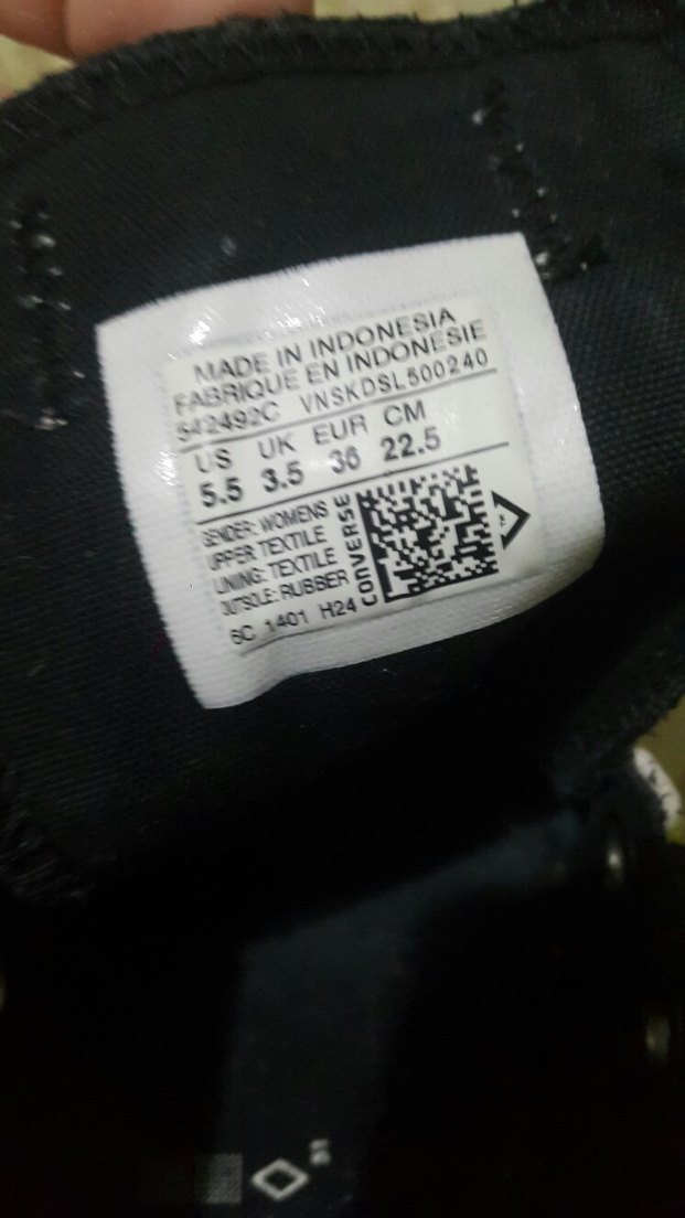 Kadın Çok Renkli Yılan Desenli Converse Spor Ayakkabı - Görsel 4