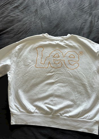 Lee Lee Beyaz Kadın Sweatshirt