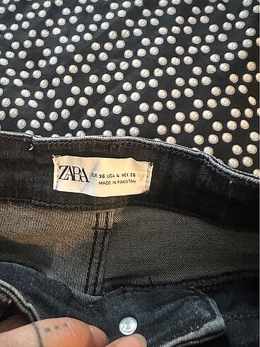 Zara Yüksek bel kot