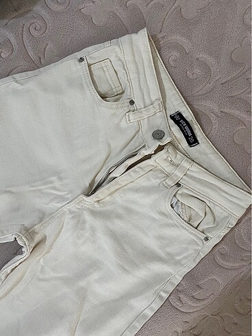 Trendyol & Milla Krem jean pantolon