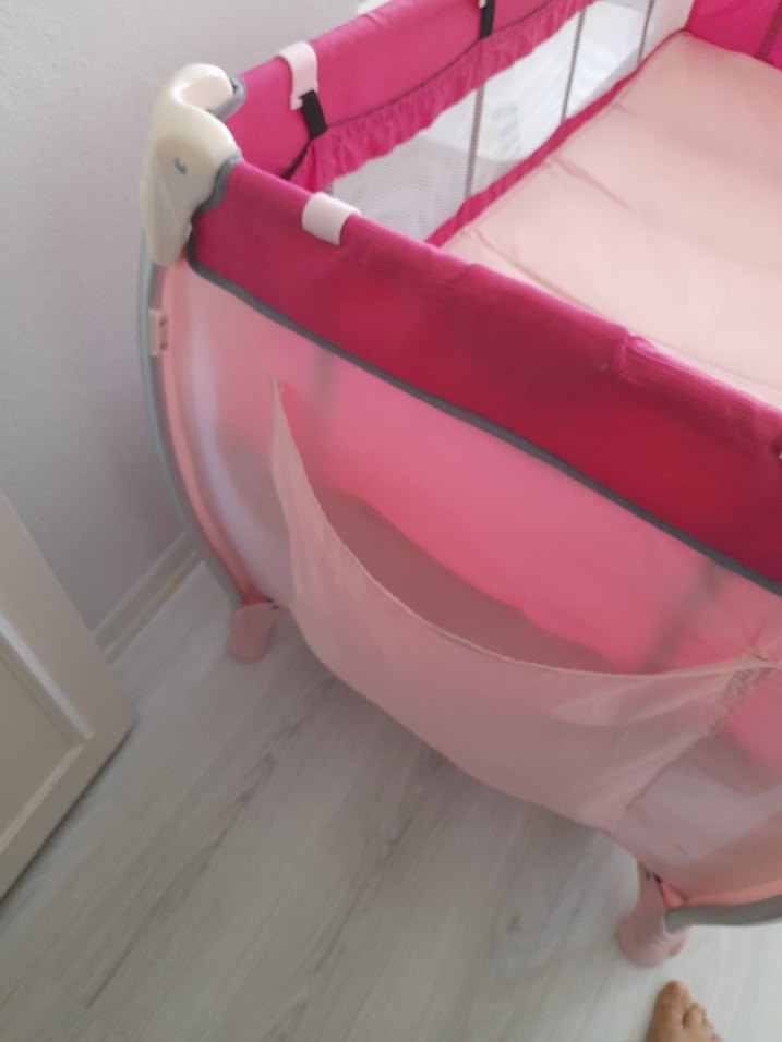 Renkli Pembe Oyun Parkı Yatağı - Görsel 3