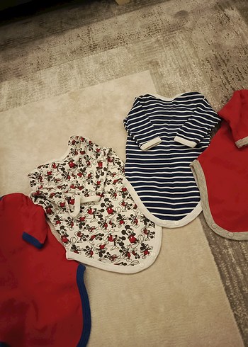 0-3 AY ORİGİNAL DİSNEY ÇIT ÇITLI BODYLER - Görsel 3