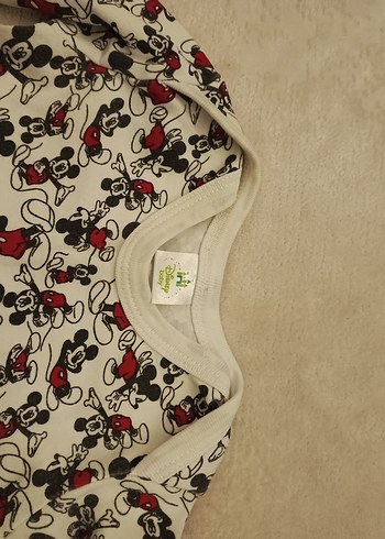 0-3 AY ORİGİNAL DİSNEY ÇIT ÇITLI BODYLER - Görsel 7