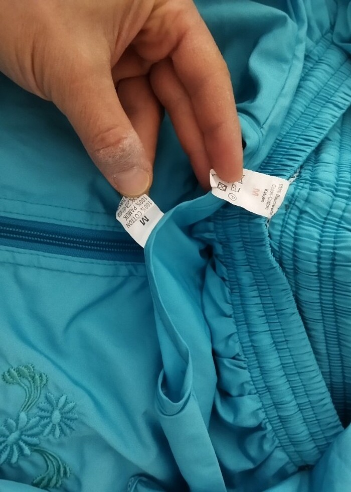 M BEDEN HAŞEMA TESETTÜR BAYAN KIYAFETİ  - Görsel 4