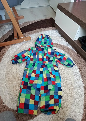 74/80 (9-12 ay) LUPİLU SNOWSUİT KAR KIYAFETİ - Görsel 4