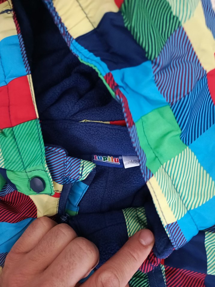 74/80 (9-12 ay) LUPİLU SNOWSUİT KAR KIYAFETİ - Görsel 2