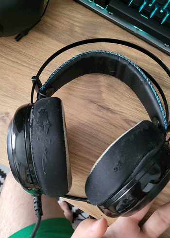 GameBooster Rebel H12 Yeşil Sanal 7.1 Oyuncu Kulaklığı - Görsel 2